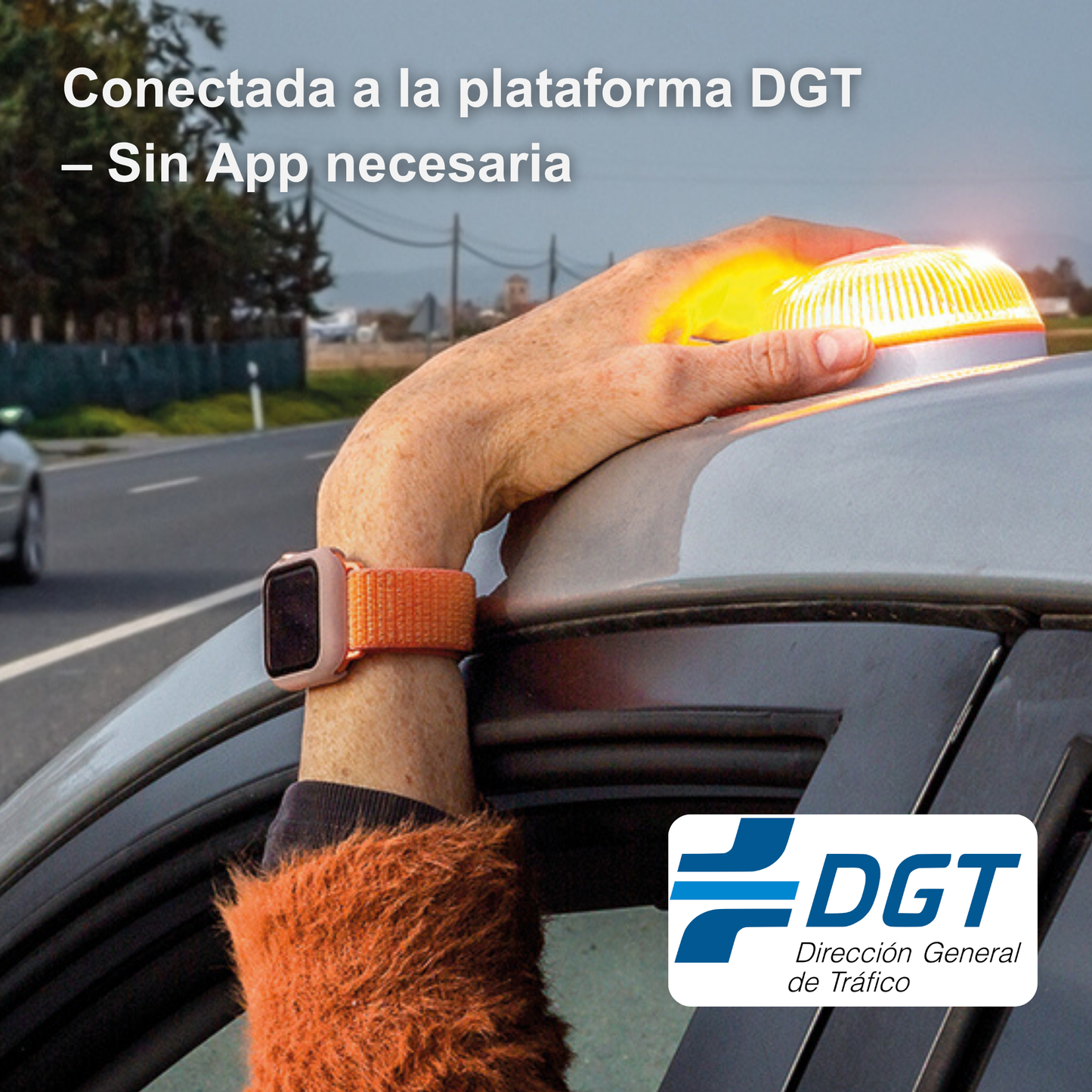 Baliza V16 PRO – Homologada DGT 3.0 con Conectividad y Visibilidad 1000m